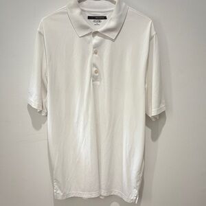 Greg Norman Collection White Polo Shirt